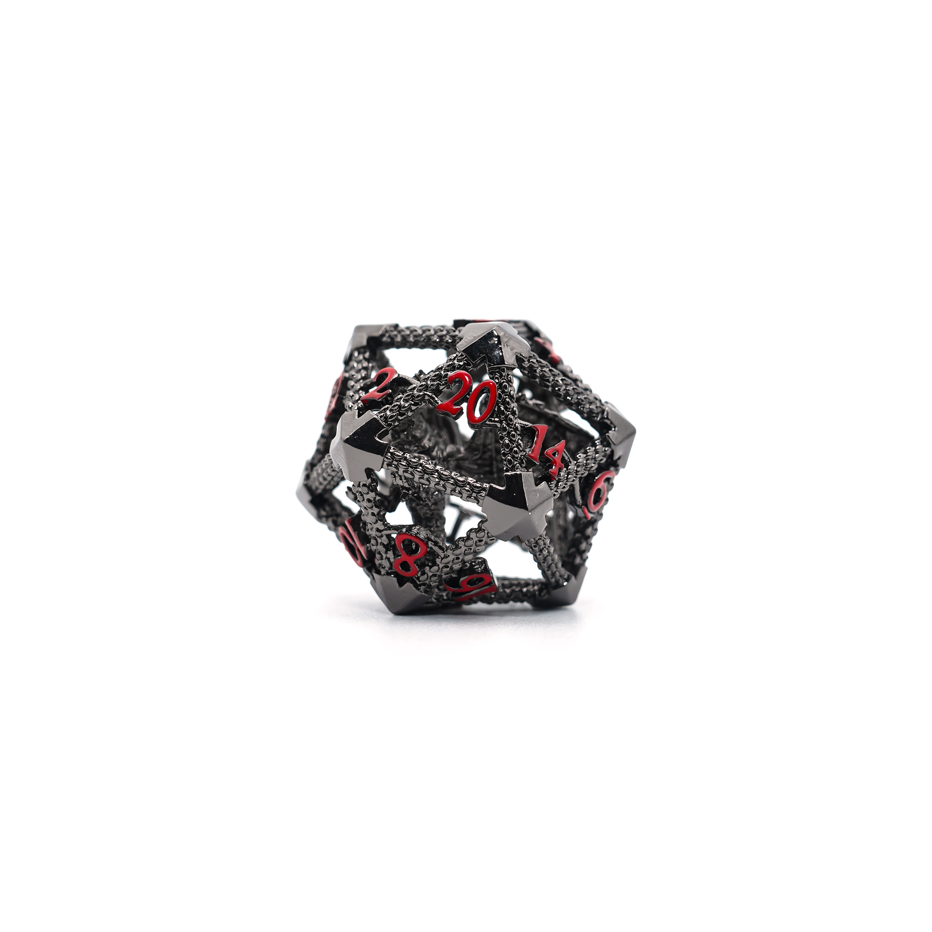 Metal dragon dice (OPP bag) (5)
