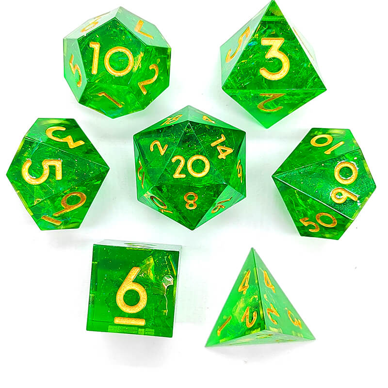Resin dice (color mix) (10)