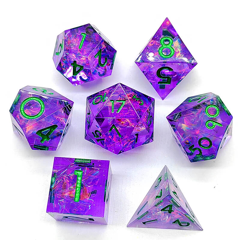 Resin dice (color mix) (9)